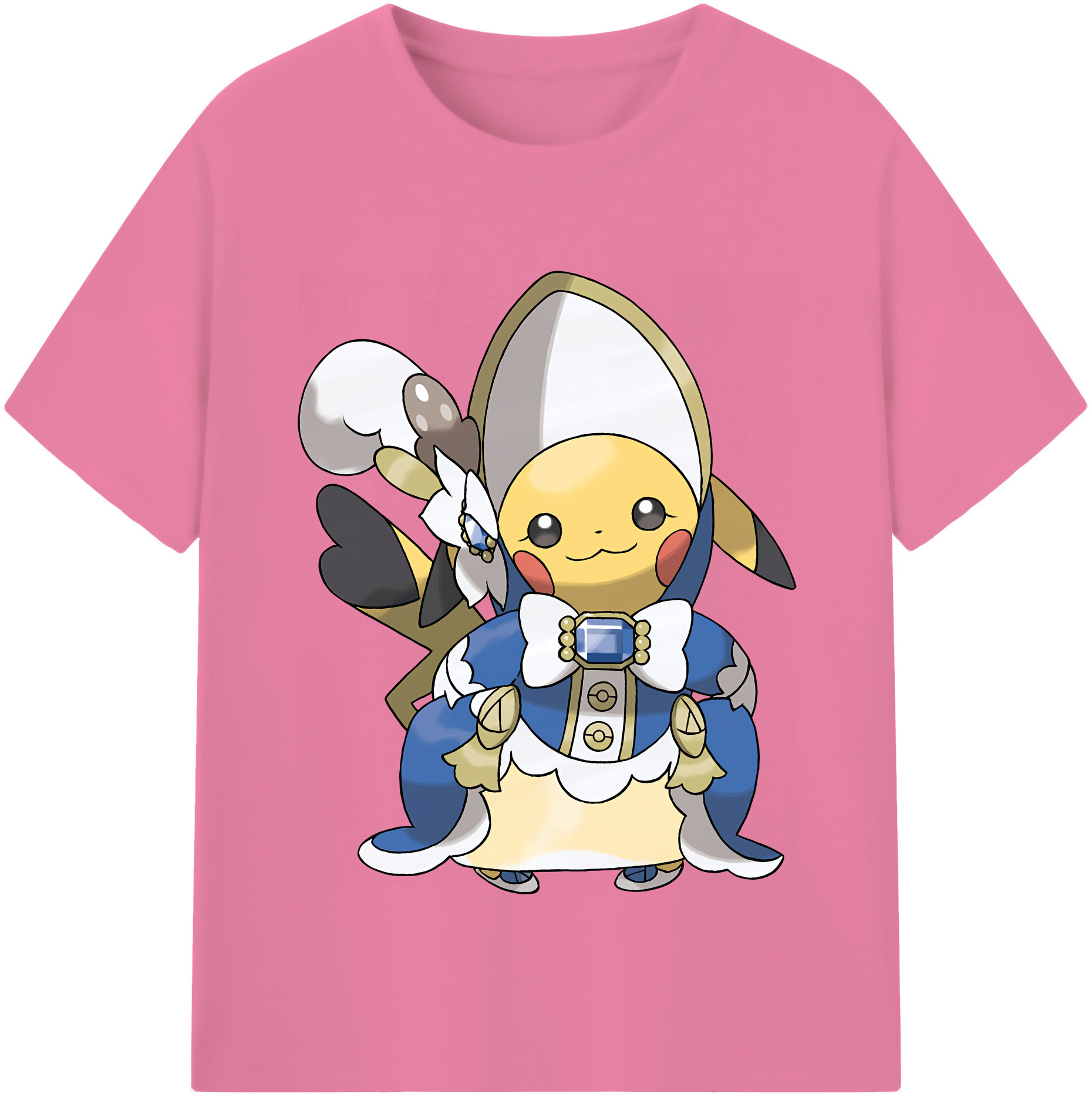 （画像用） ポケットモンスター Pokémon 綿100％半袖Tシャツ（フロントプリント）